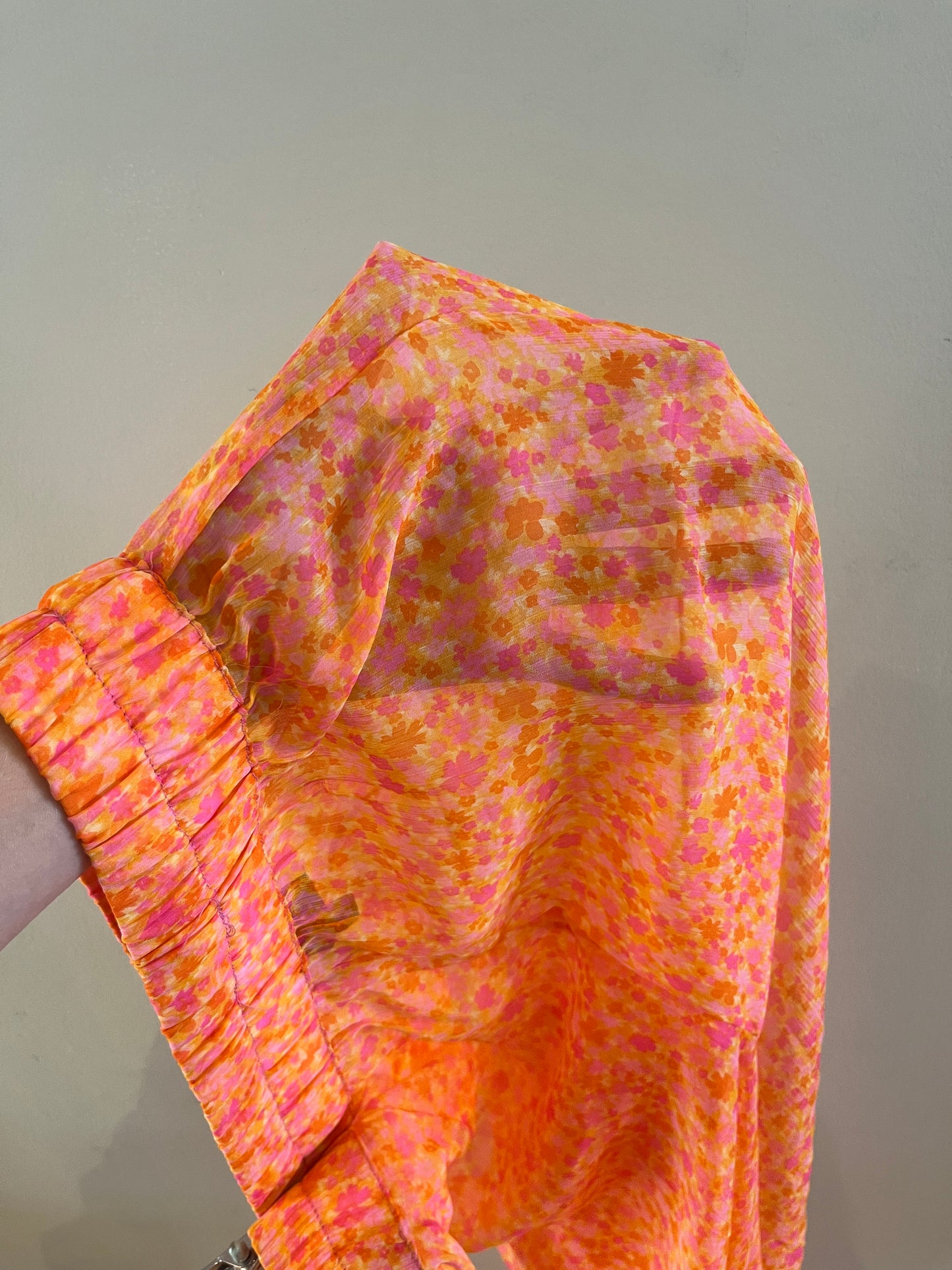 Sheer Flowy Trousers - Size M