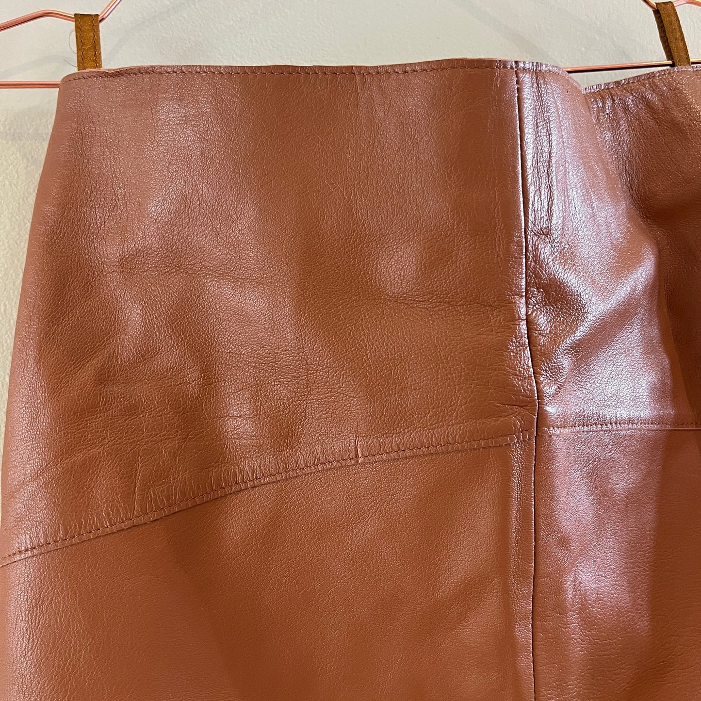 Olly London Leather Skirt - Size 10