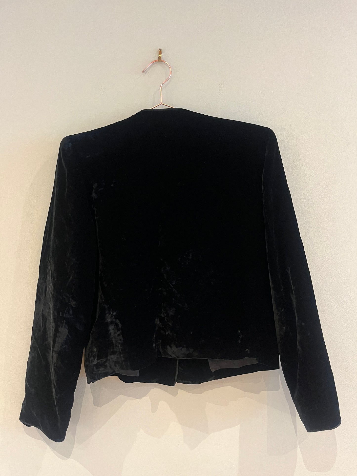 Vintage Velvet Jacket - Size S