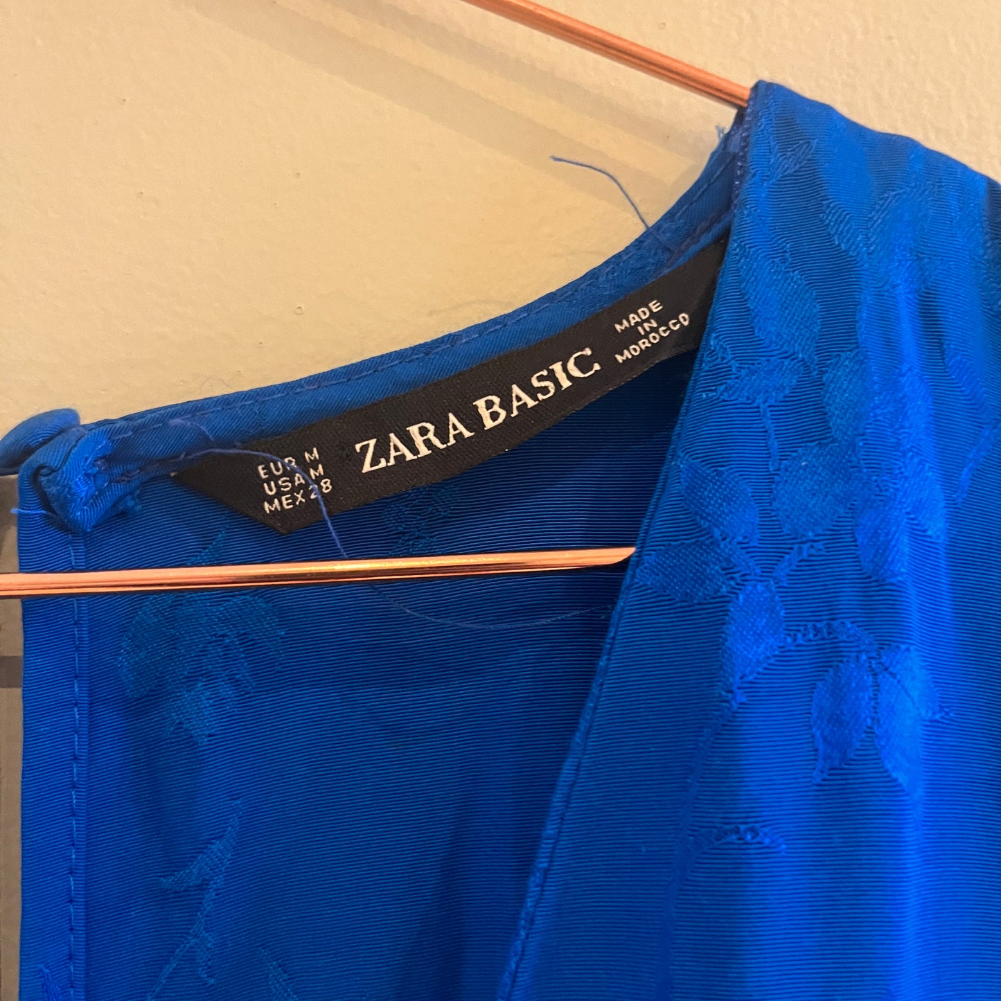 Zara Royal Blue Playsuit - Size M