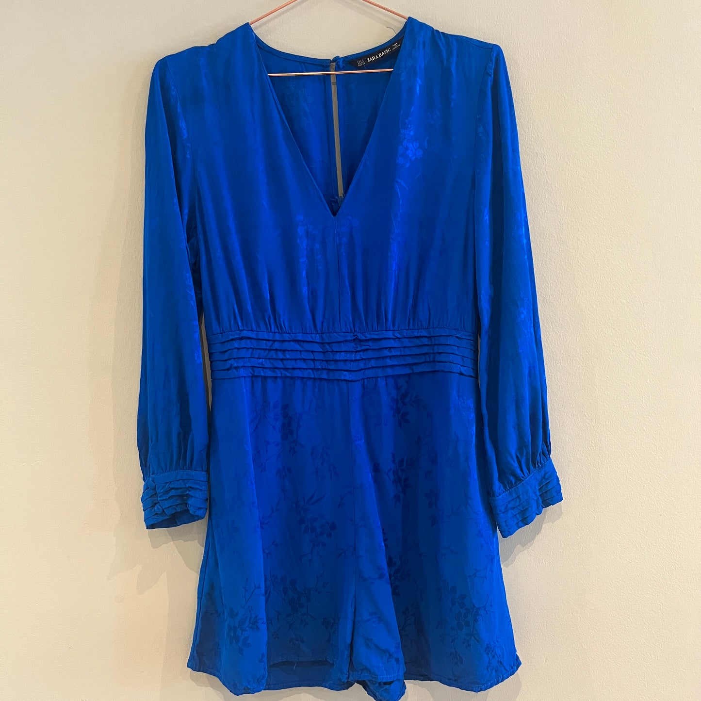 Zara Royal Blue Playsuit - Size M