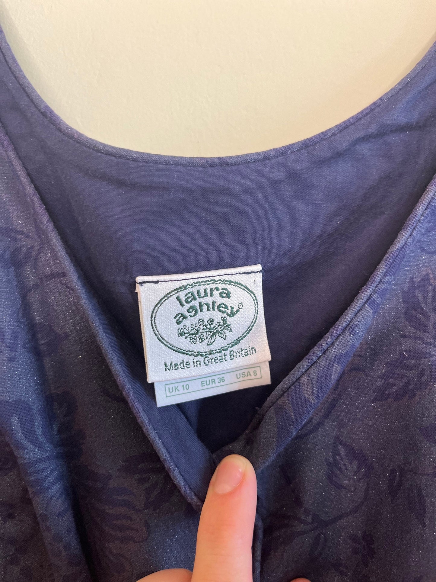 Vintage Laura Ashley Dress - Size 10