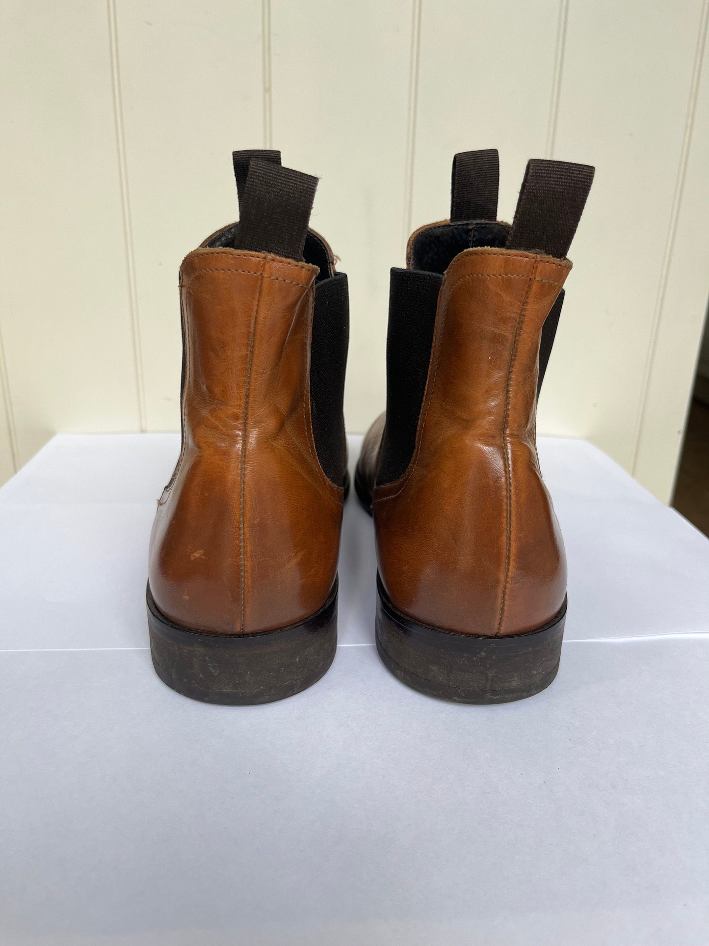 Dune Leather Boots - Size 11