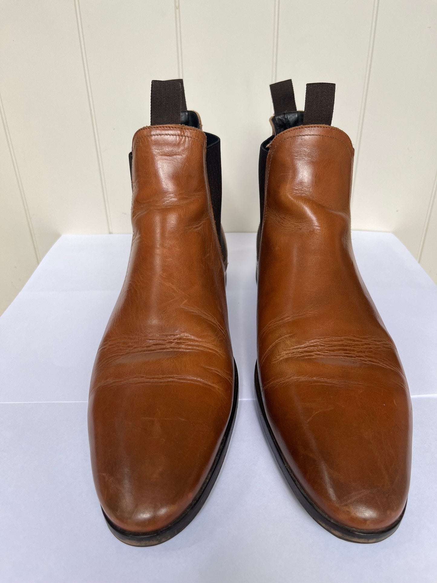 Dune Leather Boots - Size 11