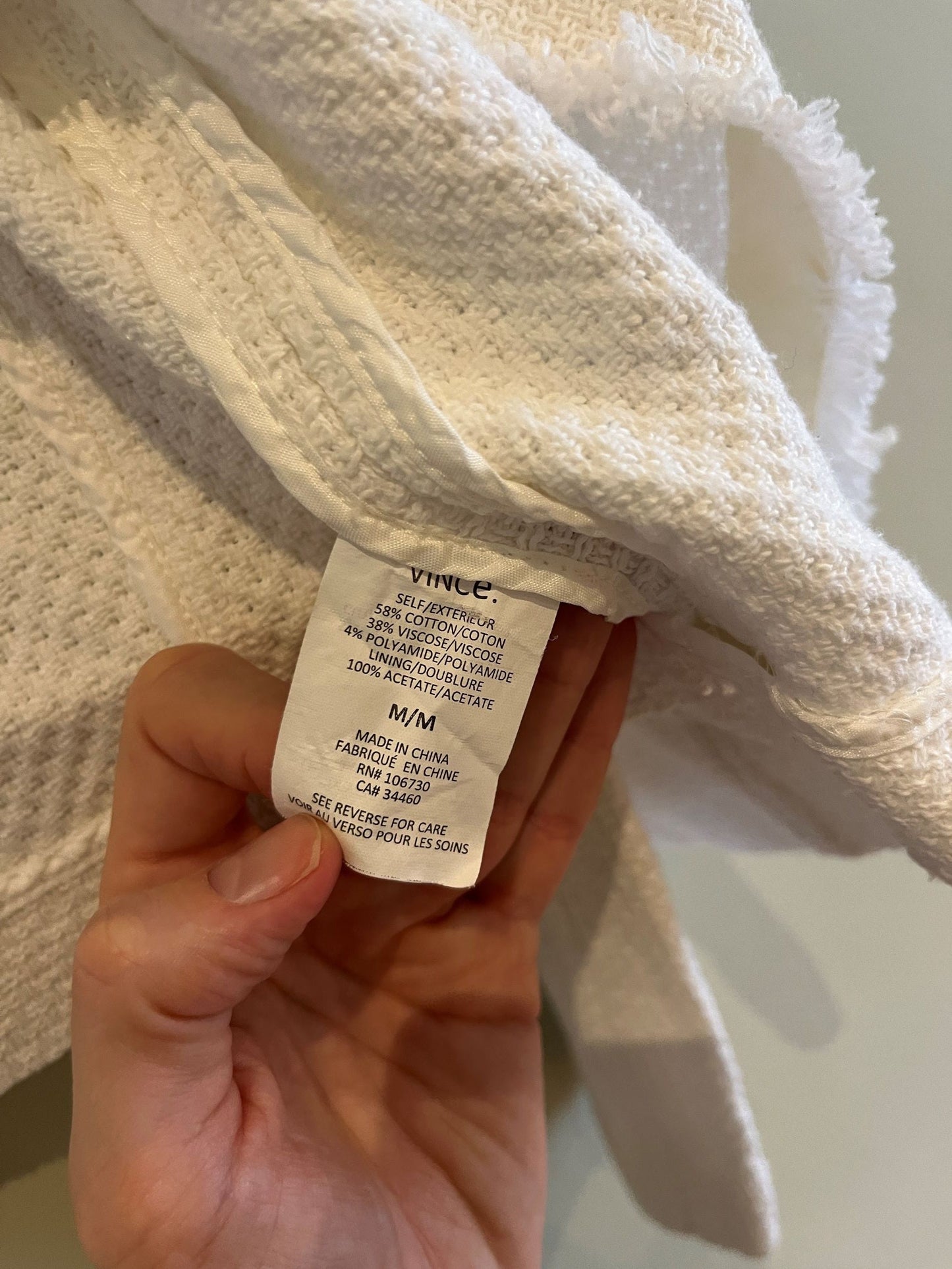 VINCE  Jacket - Size M