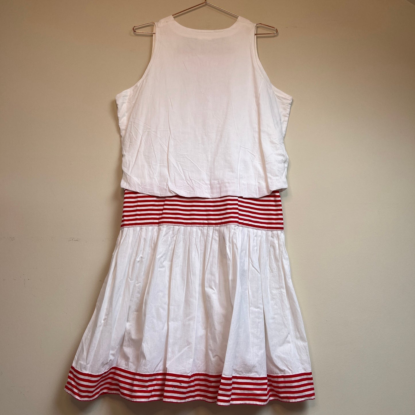 Vintage Nautical Dress - Size L