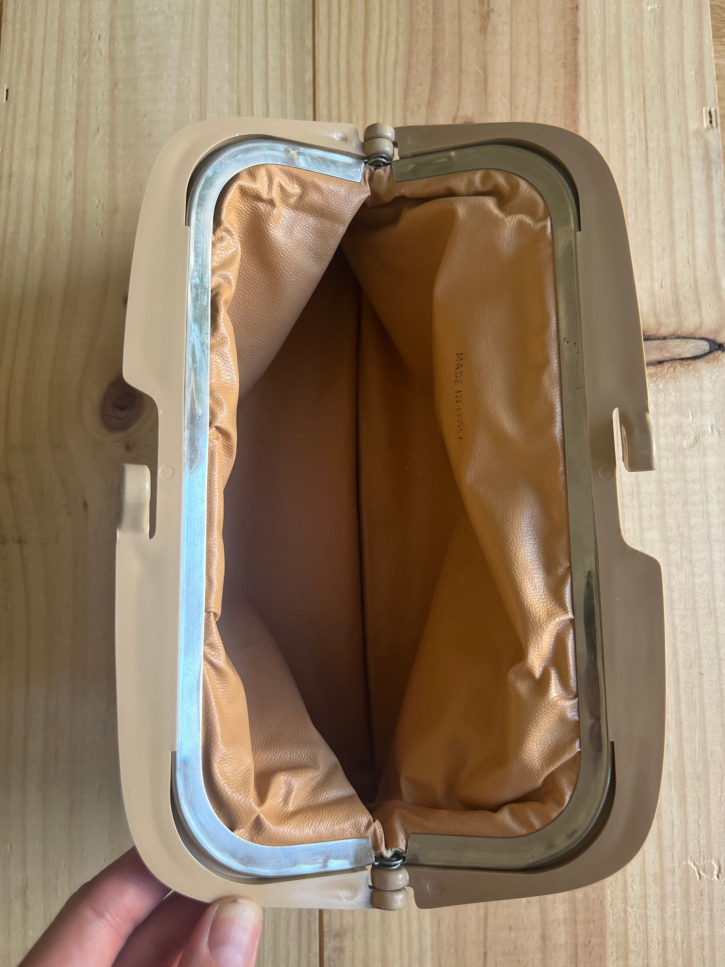 Vintage Leather Clutch Bag