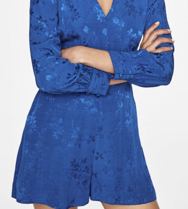 Zara Royal Blue Playsuit - Size M